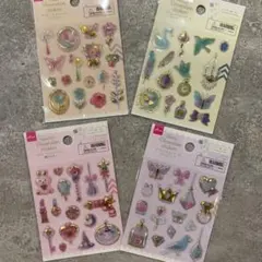 DAISO デコレーションシール 4点セット