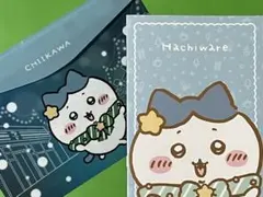 セブンイレブン ちいかわ フラットケース　A5ノート　ハチワレ