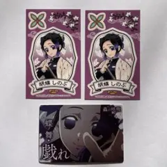 鬼滅の刃 胡蝶しのぶ ステッカー カード セット