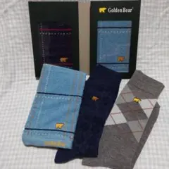 ゴールデンベア　ハンカチとソックスのセット