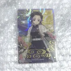 鬼滅の刃 ステンドグラスカード2 パックVer. 箔押し☆ レア 胡蝶しのぶ