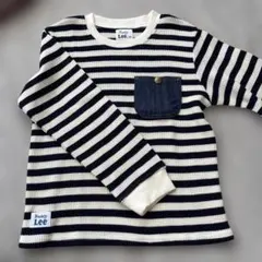 Buddy Lee 長袖カットソー 120 ネイビー/ホワイト
