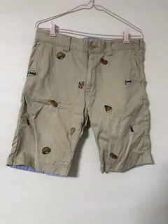 TOMMY ベージュ 刺繍ショートパンツ Lのサムネイル