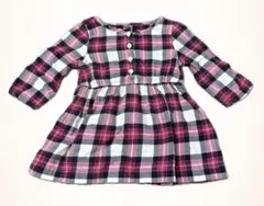 baby GAP チェック柄ワンピース 12-18ヶ月