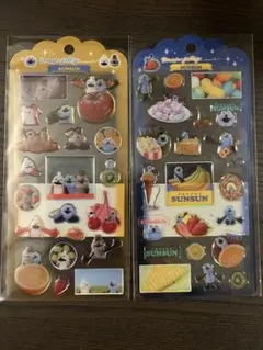 パペットスンスン シール ドロップジェリー シール 2種セット 正規品