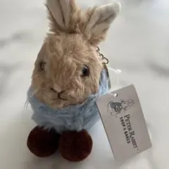 新品未使用ピーターラビットぬいぐるみ マスコットキーホルダー