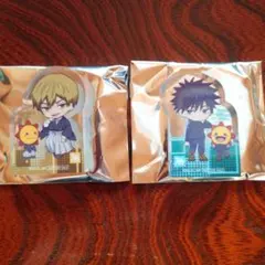 コジマ　呪術廻戦　アクリルブロック2個セット　禪院直哉　伏黒恵