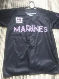 千葉ロッテマリーンズ ブラックサマーユニフォーム Lサイズ ポランコ オンラインストア限定】4/17(月)BLACK SUMMERユニホーム販売開始