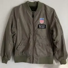 ラブトキ❤️オリーブグリーンMA-1リバーシブルボアブルゾン