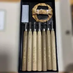 GINCHO 彫刻刀 7本セット トンボ彫刻刀６本セット　2セット