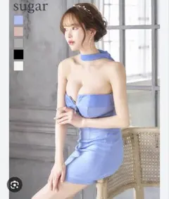 ROBE de FLEURS Glossy ライトブルー M