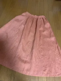 無印良品　フレアスカート ロングスカート