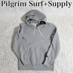 【美品】pilgrim surf supply フーディ XSサイズ グレーのサムネイル