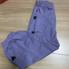 デビロック　紫色ハートデザインロングパンツ　120 ダンス