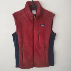 【値下】patagonia フリースベスト レッド　メンズS