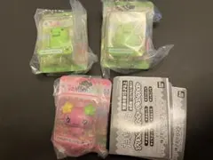たまごっち　ミニチュアパッケージ　3個セット　くちぱっち　ふらわっち