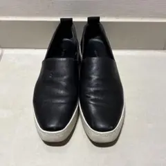 レザー スリッポン