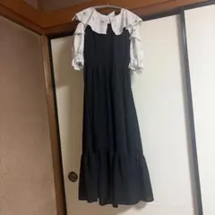 Avail 花柄 肩出し ワンピース