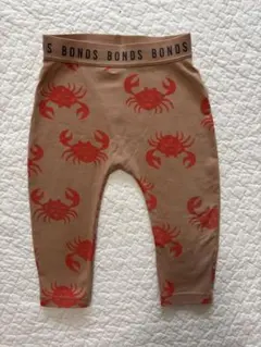 BONDS ベビーレギンス カニ柄 6-12ヶ月のサムネイル
