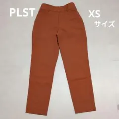 PLST リネンブレンドスティックパンツ オレンジ色　XSサイズのサムネイル