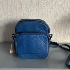 新品❗️オーストリッチ本革　斜めがけ　ショルダーバッグ