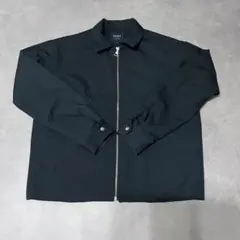 BEAMS ジッパー式ジャンパー　ブルゾン　深緑　M