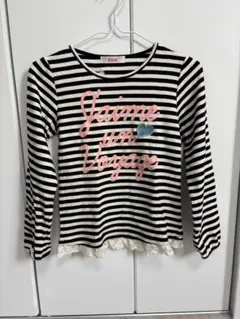 First ストライプ 長袖カットソー