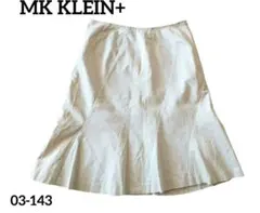 MK KLEIN+エムケークランプリュス フレアスカートアイボリー 38コットンのサムネイル