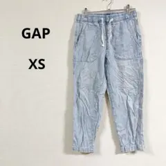 即購入OK✨GAP【XS】イージーパンツライトブルー