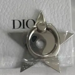 新品ノベルティDIOR ディオール 星形メタルリングホルダー　スマホリング