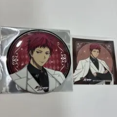 黒子のバスケ 黒バス GIGO カフェ 白スーツ 缶バッジ 特典 赤司