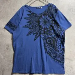 チャイハネ　ネイティブ柄トライバルプリント メンズ Tシャツ XL aminaのサムネイル
