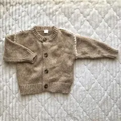 【未使用】 teteatete ニットカーディガン　90