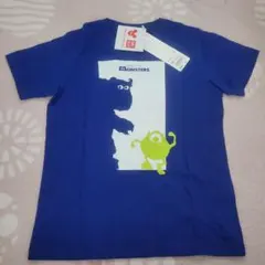 UNIQLO モンスターズ・インク 半袖Tシャツ 青 130