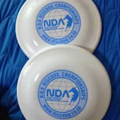 2枚 フライングディスク ディスク NDA フリスビー JFA AWI