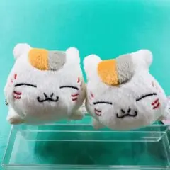 夏目友人帳 カバンに付けられるぬいぐるみ～子狐といっしょニャンコ先生2個セット①