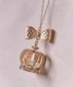 【新品未使用】axes femme kawaii ロイヤルクラウンネックレス