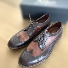 Alden オールデン ウィングチップ ドレスシューズ 革靴　81/2のサムネイル
