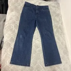 Farah セミフレアデニムスラックス 34×30のサムネイル