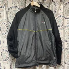 FILA 裏フリース　中綿入　ジップアップジャケット　ナイロンジャケット