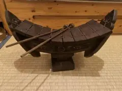 インドネシア バリ島】ミニガムラン鉄琴7鍵 バチ付き トイ楽器 