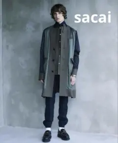 sacai 21ss Suit Coat Khaki サカイのサムネイル