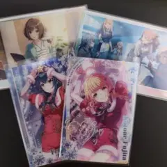 学園アイドルマスター　学マス　ウエハース 4枚セット