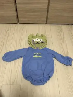 リトルグリーンメン　ロンパース　コスプレ　70〜80 アプレレクール