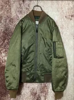 USA製　スピーワック　フライトジャケット　MA-1 リバーシブル　古着オリーブ