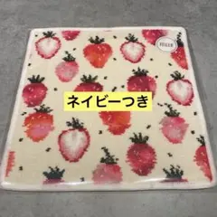 フェイラーハンカチ ハチワレ ちいかわシリーズ ストロベリードット苺