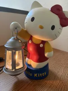激レア】HELLO KITTY ハローキティ インテリアライト 陶器製 - メルカリ