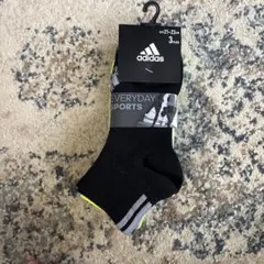 adidas キッズ靴下 21-23cm 3足セット