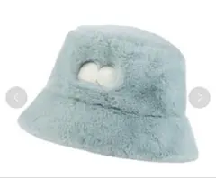 【新品未使用✨タグ付き】ナイキ フリース バケットハット ライトブルー