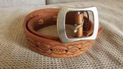 新品　革ベルト　レザーベルト